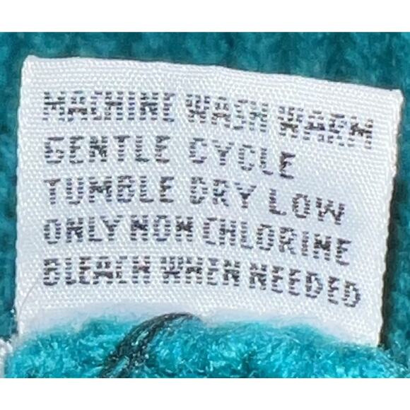 Vtg 80s 90s Pretense Sweater Green Knit Pullover Geometric Stripes Diamonds Sz M - Picture 6 of 9